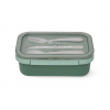 Lunch box Fissman 800 ml z 2 komorami i stalowym pojemnikiem